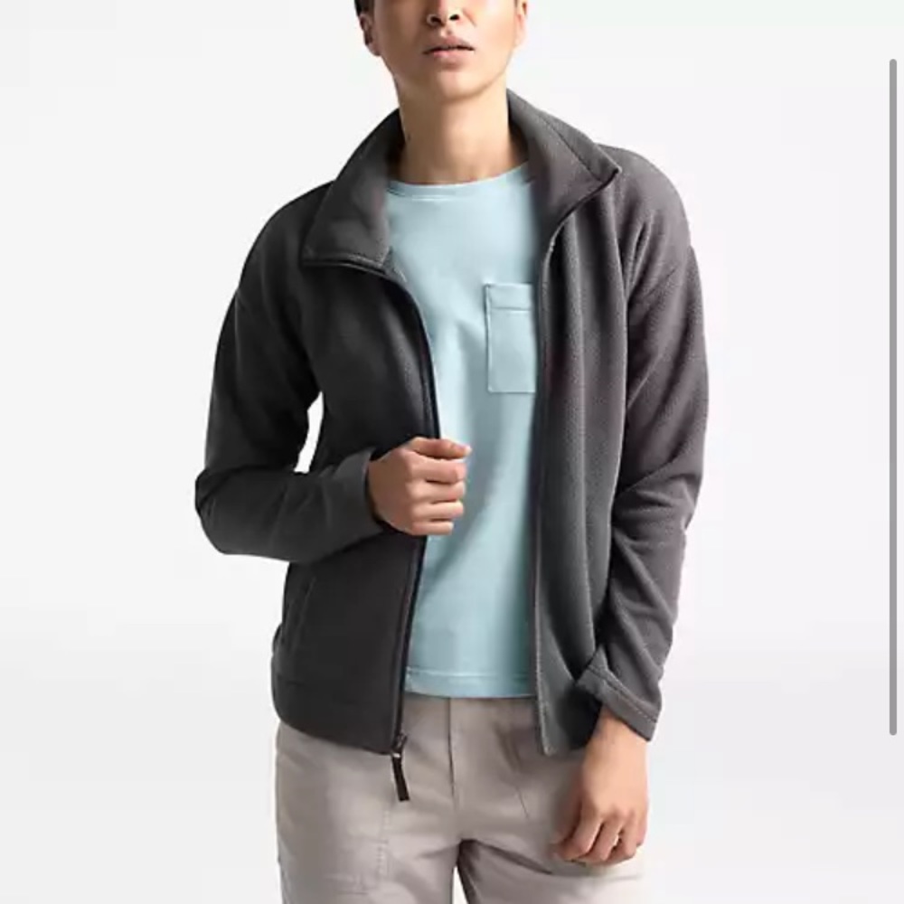 The North Face Sibley Fleece Zip Jacket Dark Gray - Picture 2 of 7